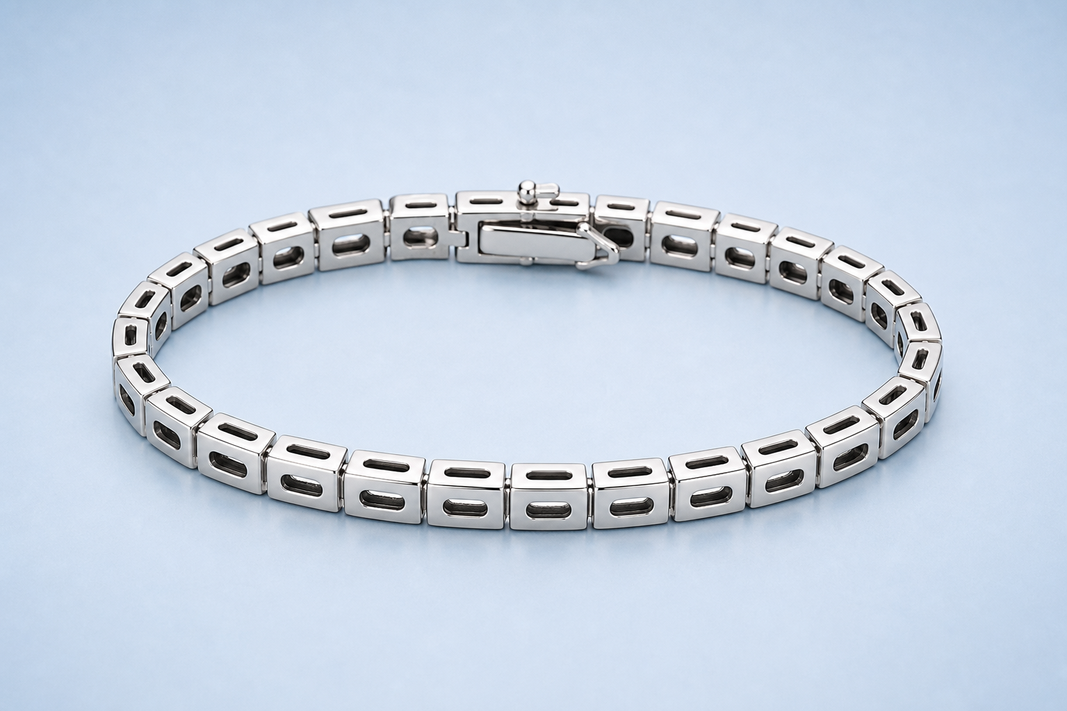 OB TENIS BRACELET 17CM 0.78CTS